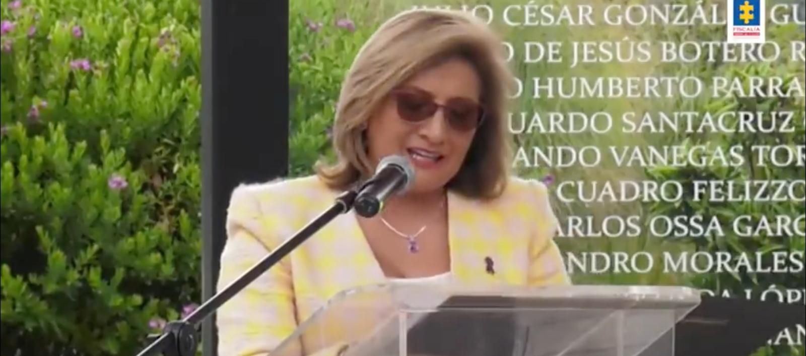 La vicefiscal general, Martha Janeth Mancera