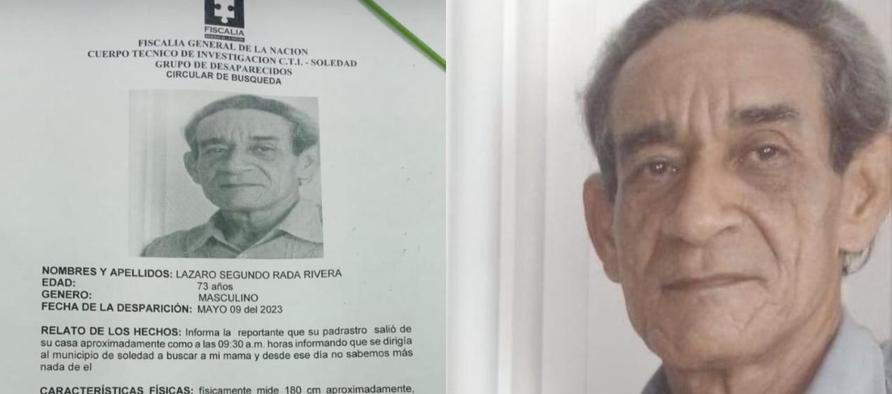 Lázaro Segundo Rada Rivera.