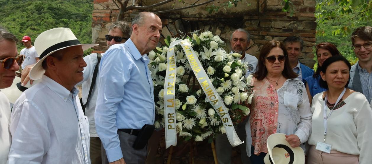 El Canciller Álvaro Leyva presidió el acto.