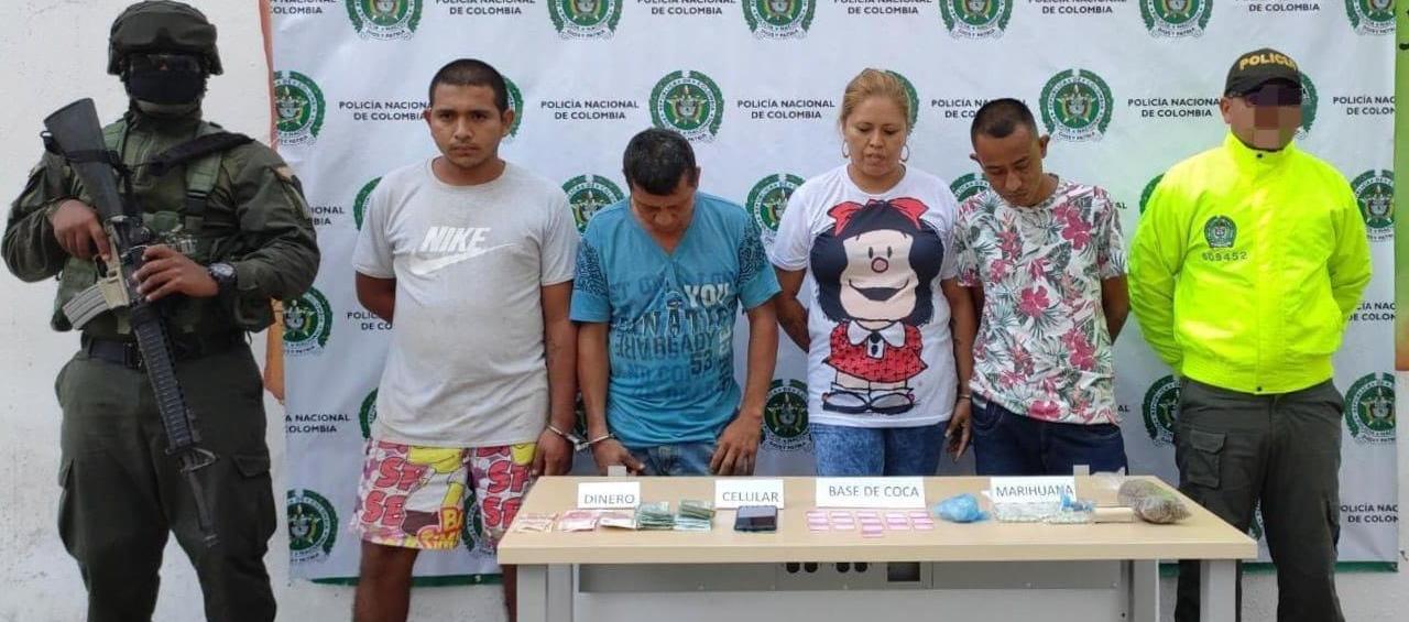 Los cuatro capturados de 'Los Peñates'