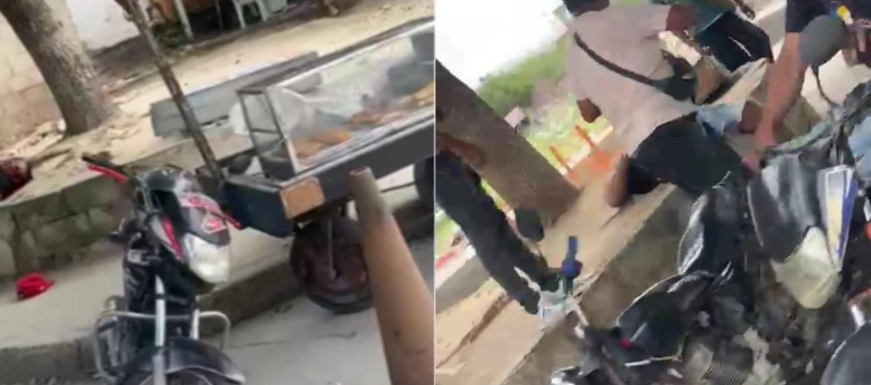 Lugar donde ocurrió el crimen. 