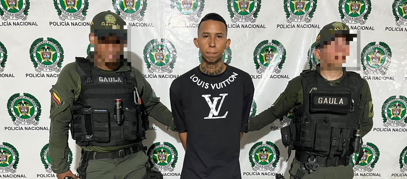 Luis Chacón Leal, capturado.