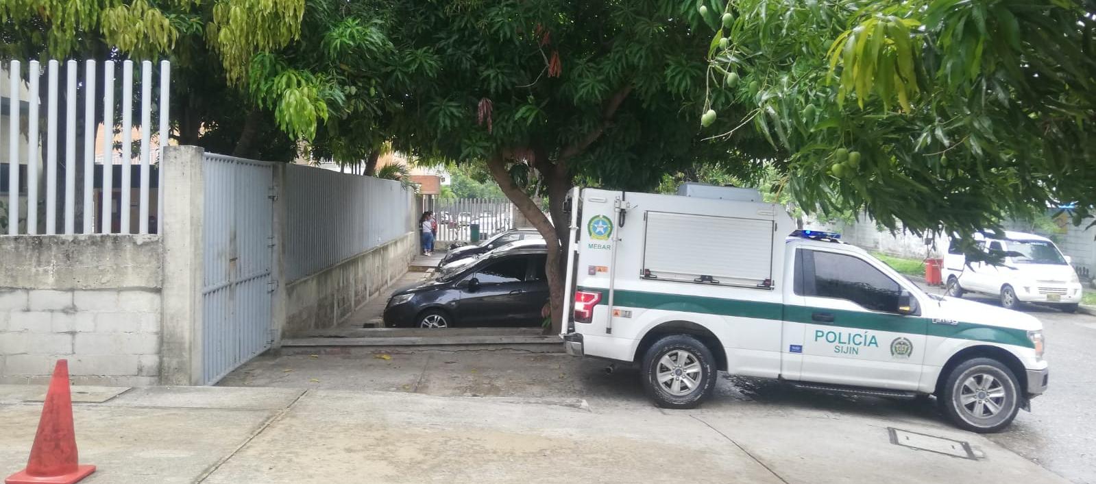 El cráneo humano fue llevado a Medicina Legal. 