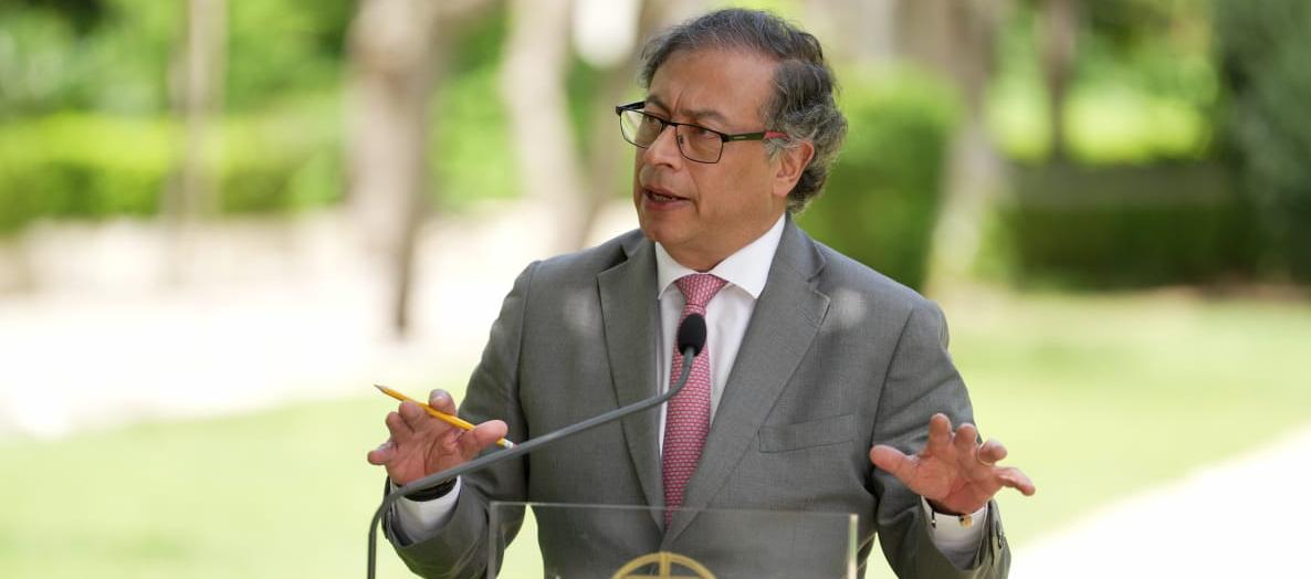 El Presidente de la República, Gustavo Petro.