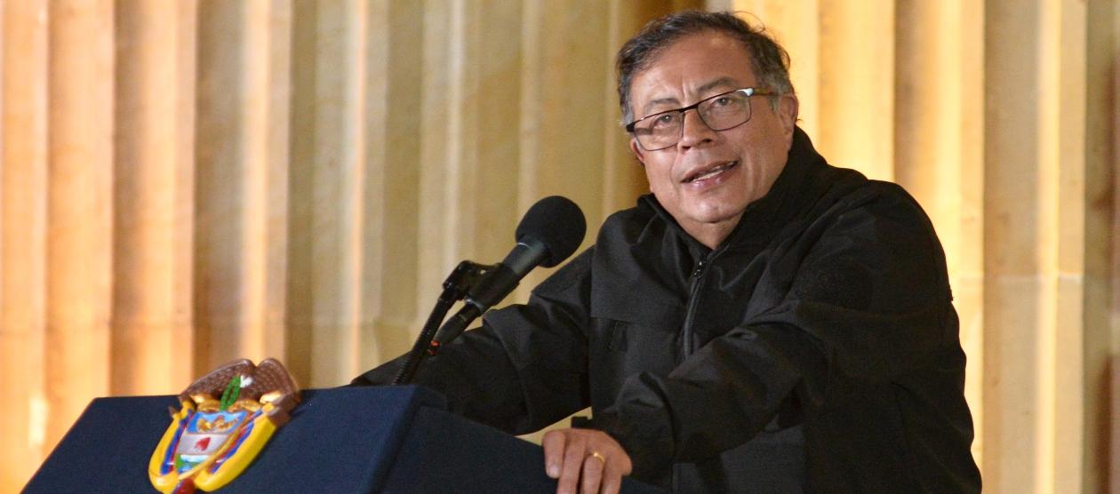 El Presidente de la República, Gustavo Petro.
