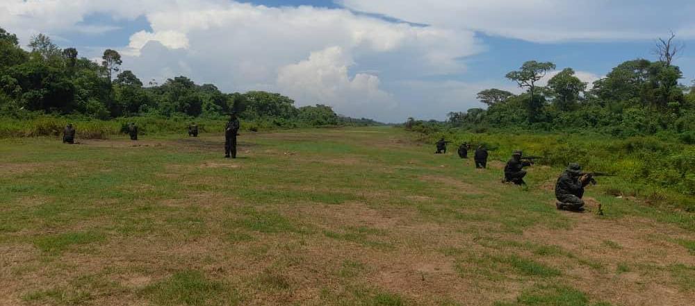 La pista ilegal de aterrizaje.