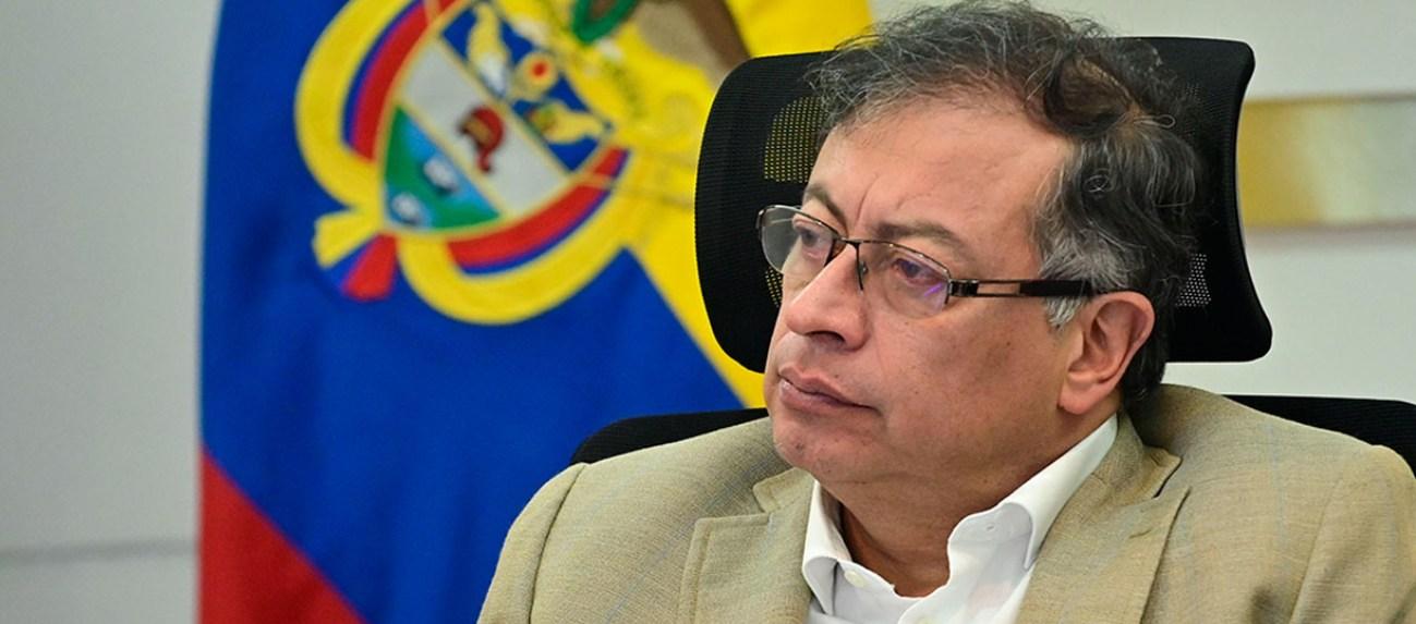 Presidente Gustavo Petro. 