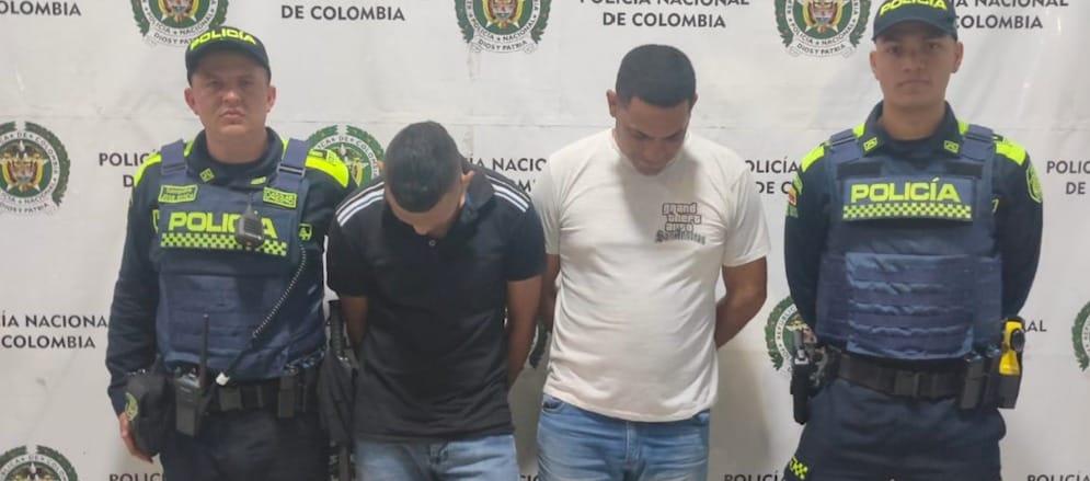 Nicky Nelson Acuña Jaraba y Jhonatan Esmith Boveda Marin.