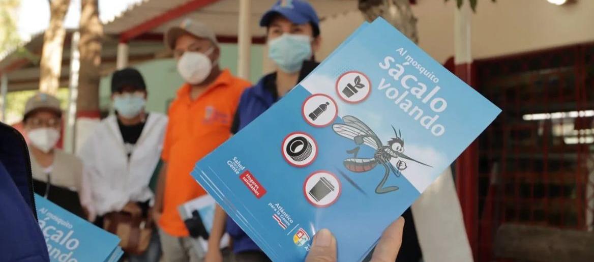 Acciones de educación y prevención contra el dengue.