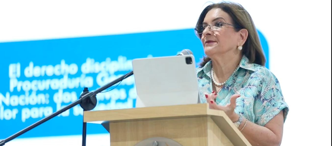 La Procuradora General de la Nación, Margarita Cabello.