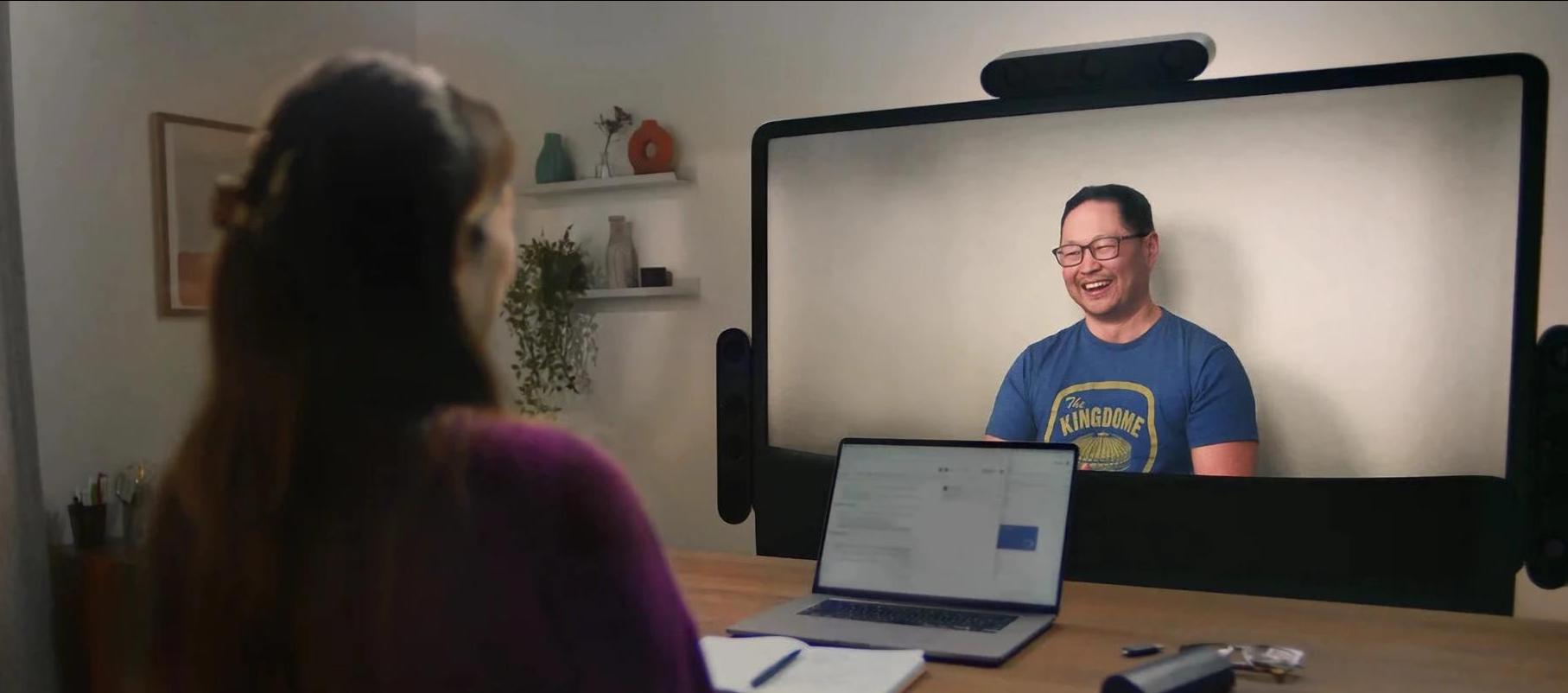 Un prototipo para hacer videoconferencias más reales.