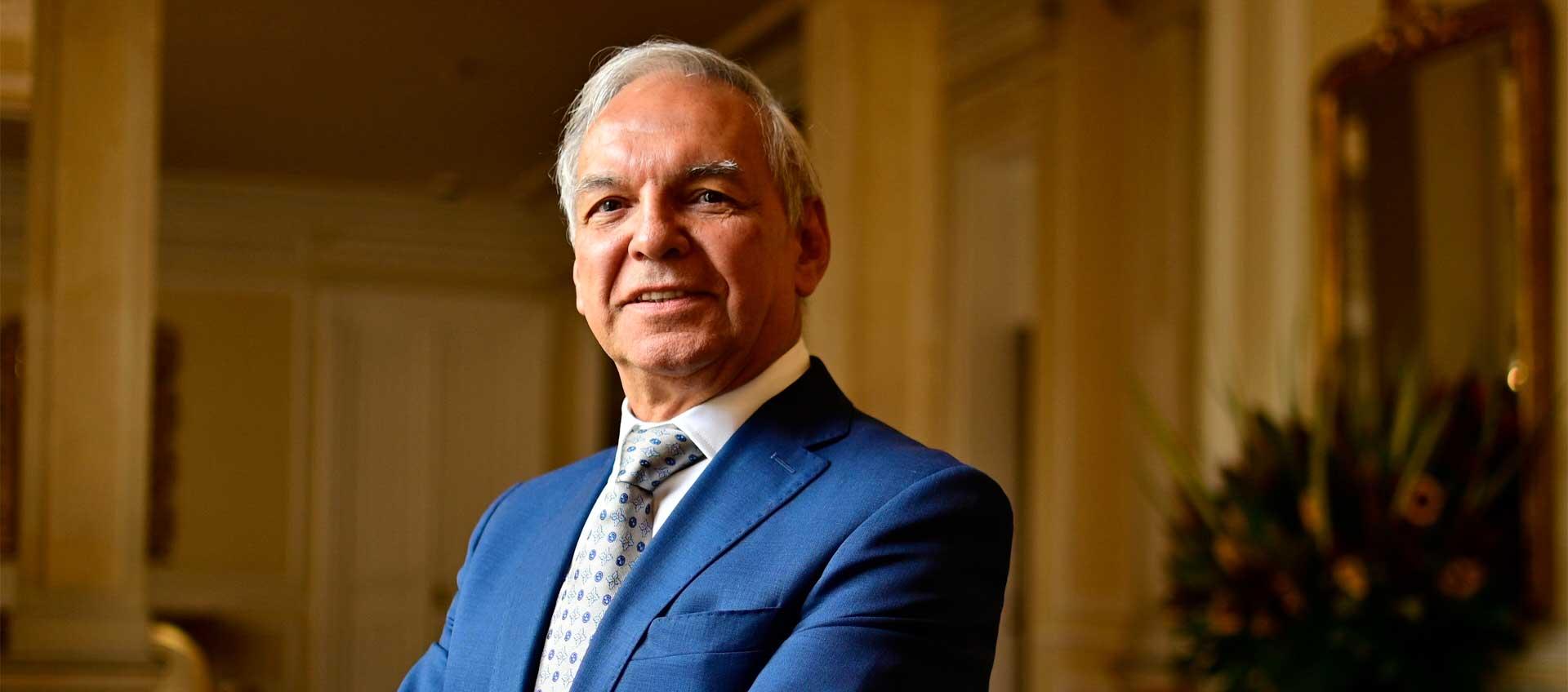 El Ministro de Hacienda, Ricardo Bonilla.