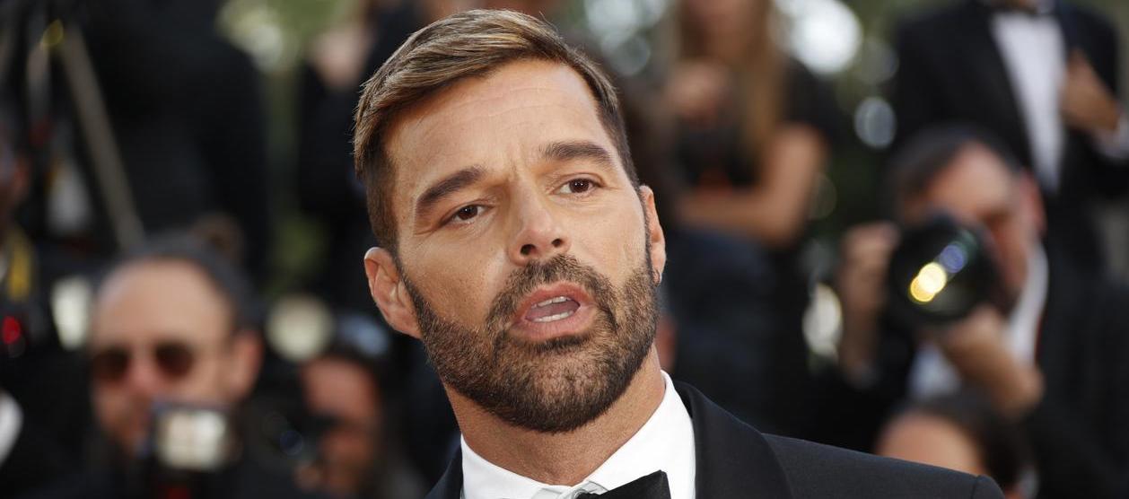 Cantante Ricky Martin.