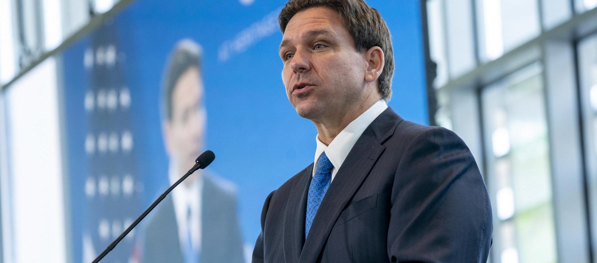 Ron DeSantis, gobernador de Florida