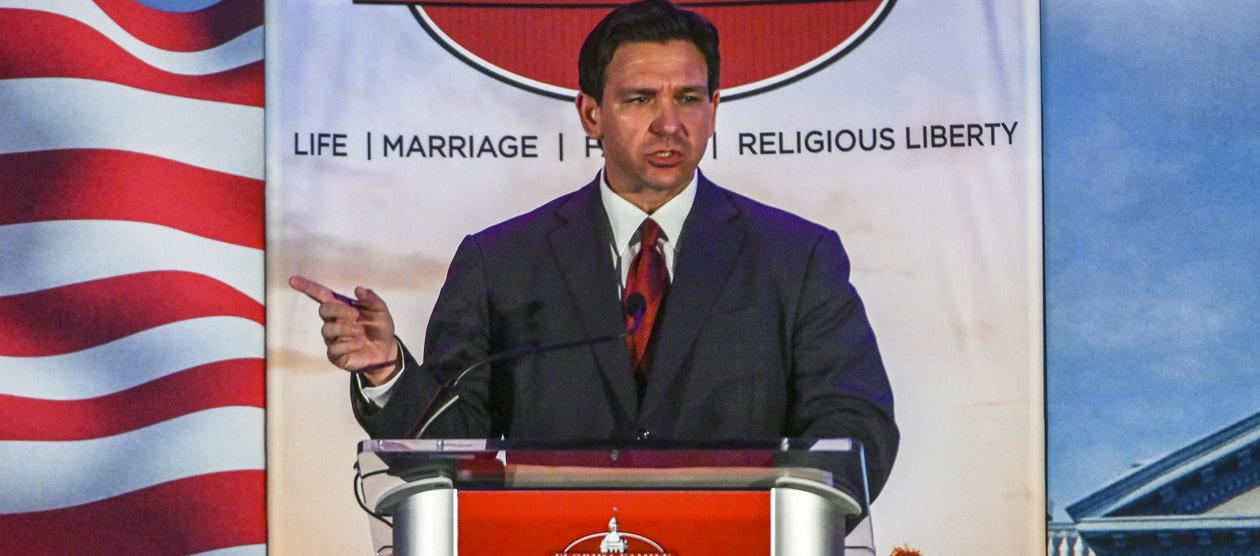 El gobernador de Florida, Ron DeSantis