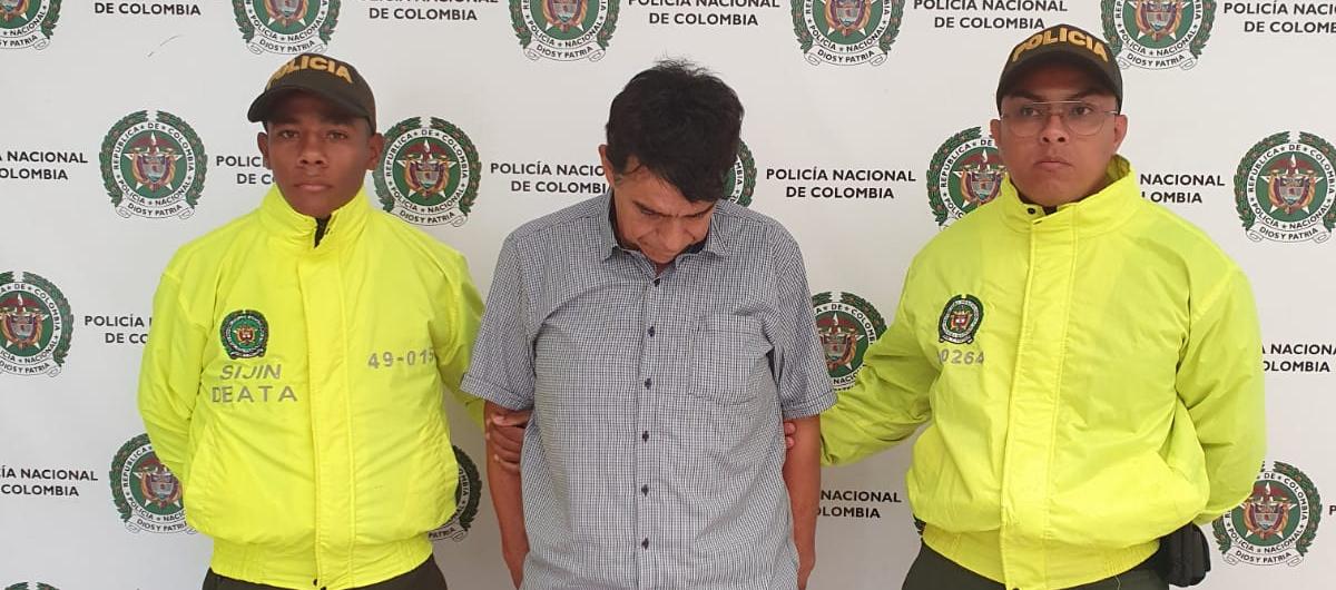 Capturado Rubiel Díaz Londoño.