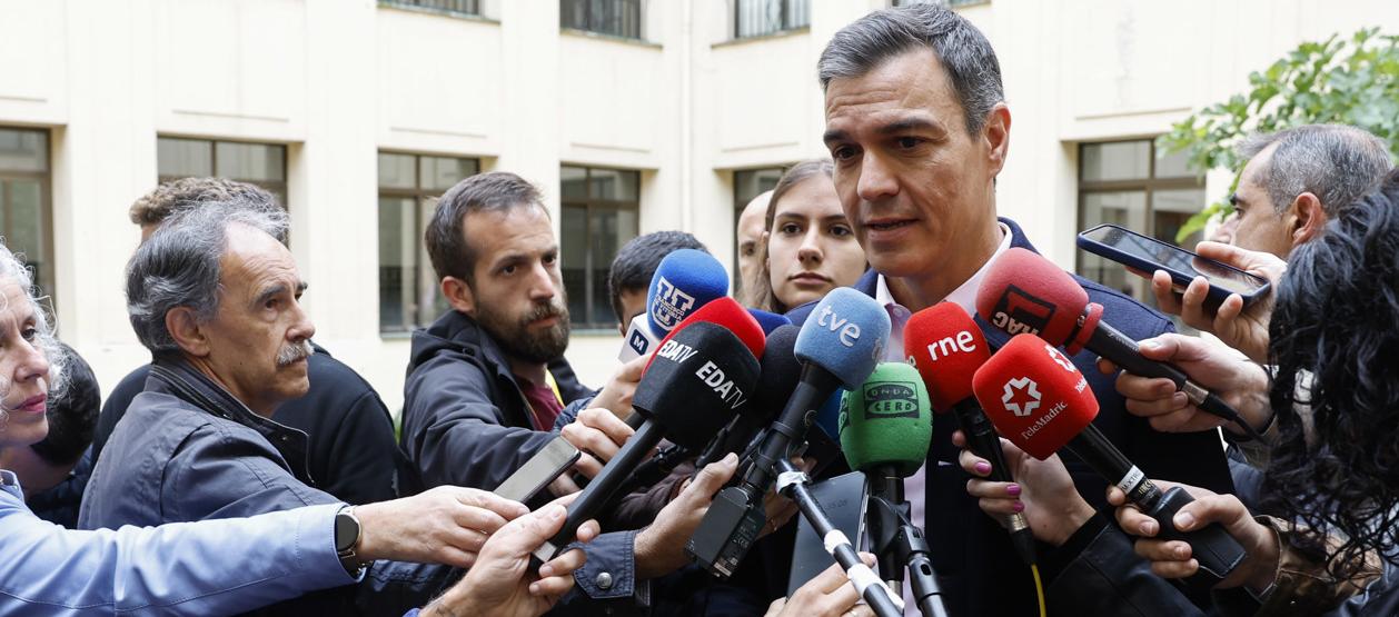 El presidente del Gobierno español, Pedro Sánchez.