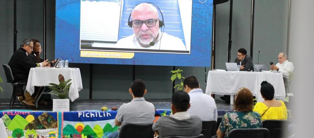 Salvatore Mancuso en audiencia virtual