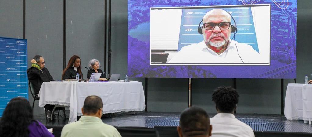 Salvatore Mancuso en audiencia