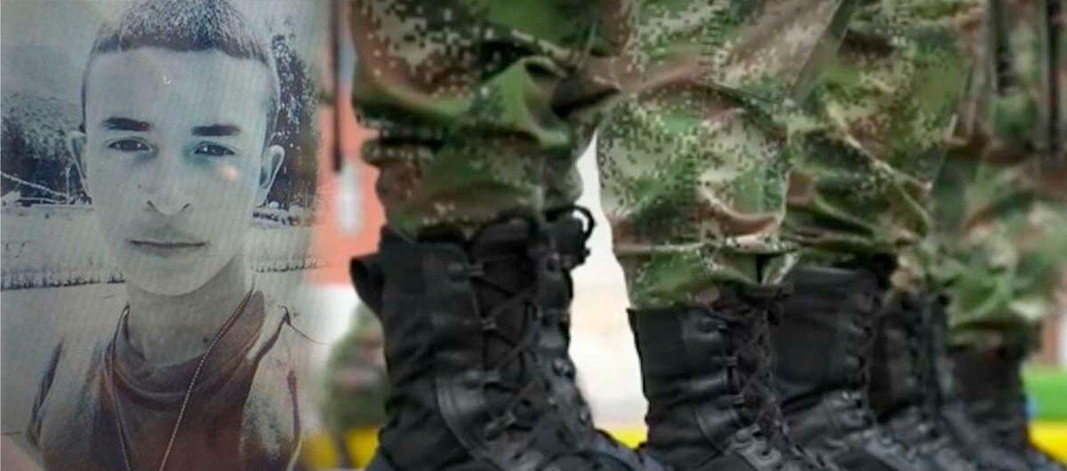 El soldado asesinado Julio César Aguirre.