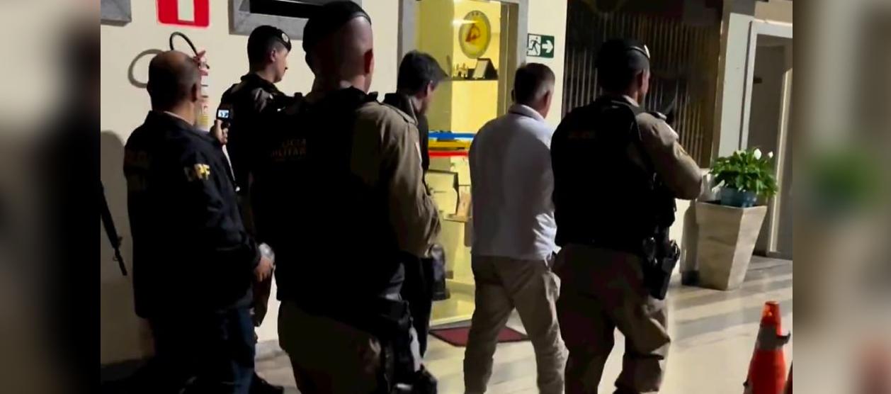 Traslado de Jaime Saade tras su captura