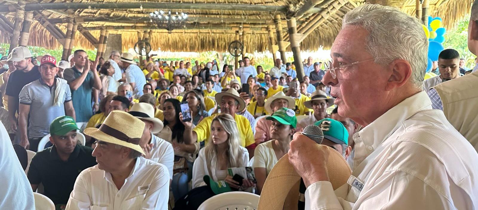 El expresidente de la República, Álvaro Uribe Vélez.