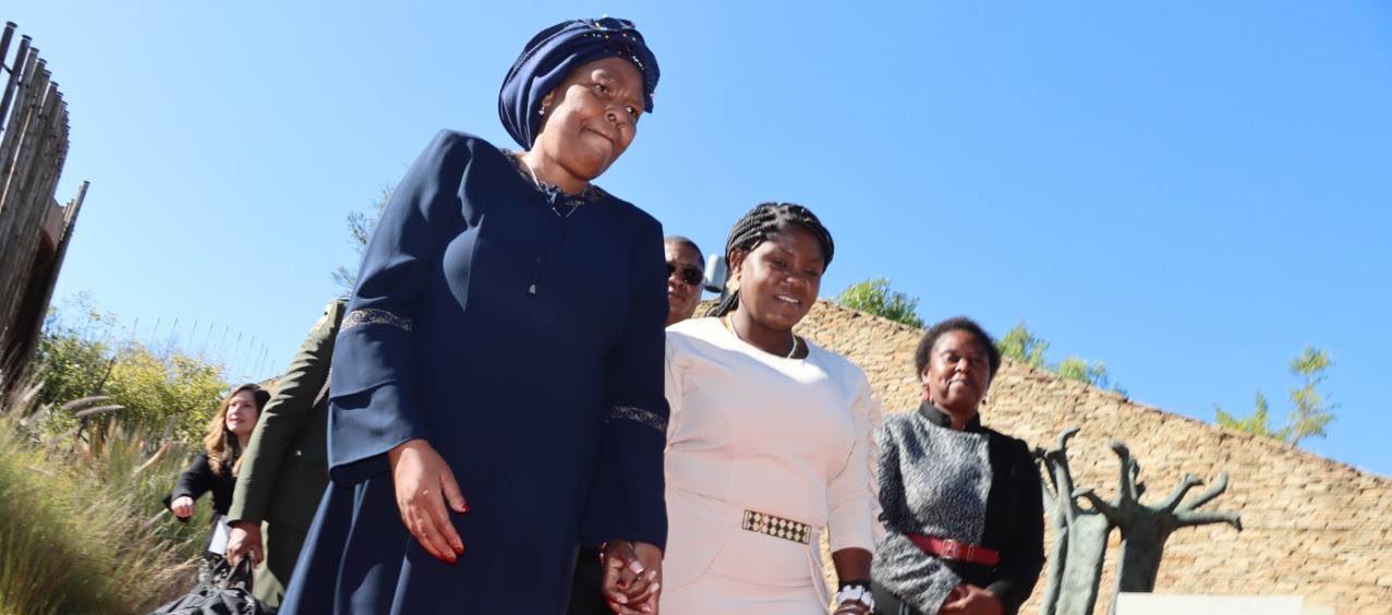 La Vicepresidenta Francia Márquez durante su visita en Sudáfrica.