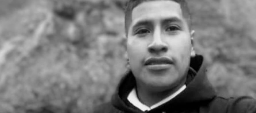 Foto en vida del líder indigena William Vargas.