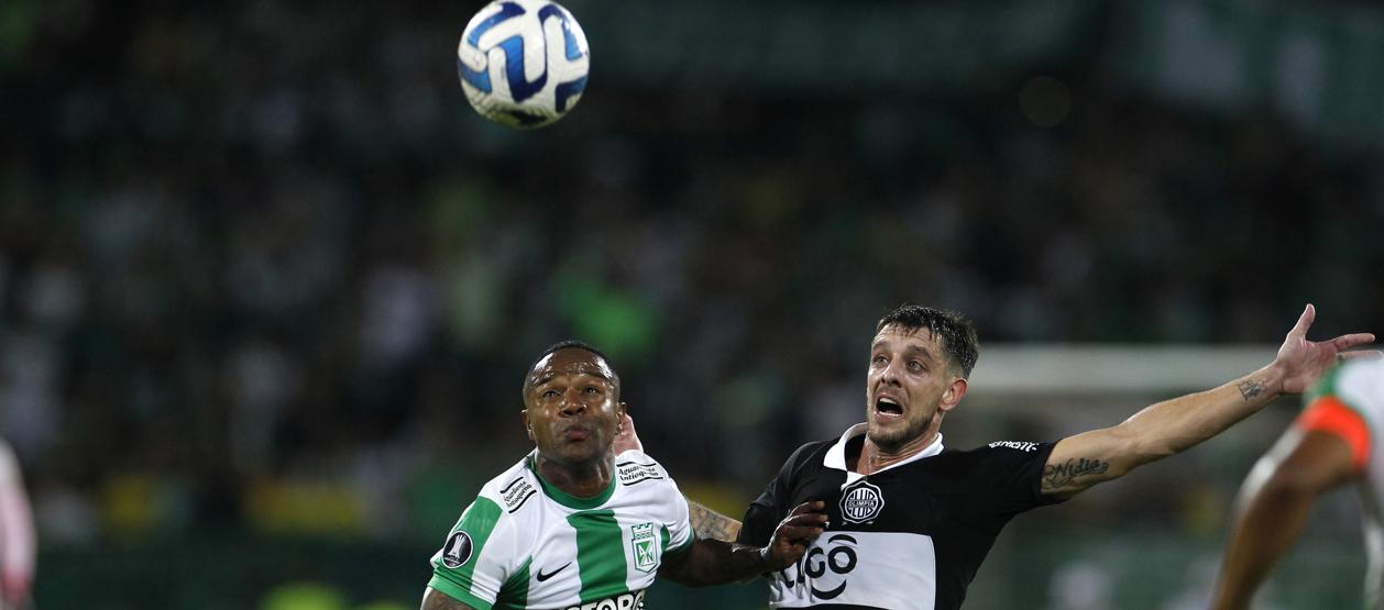 Dorlan Pabón marcó el primero de Nacional y llegó a seis goles en el torneo.