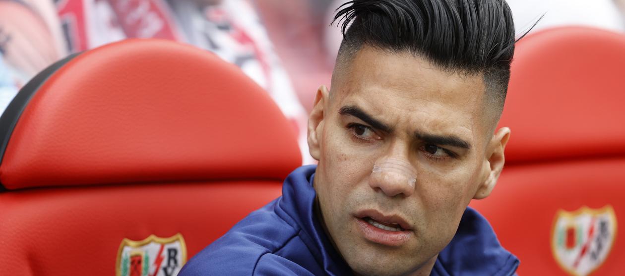 Falcao García se lesionó el 14 de abril contra el Osasuna. 14 de abril contra el Osasuna.