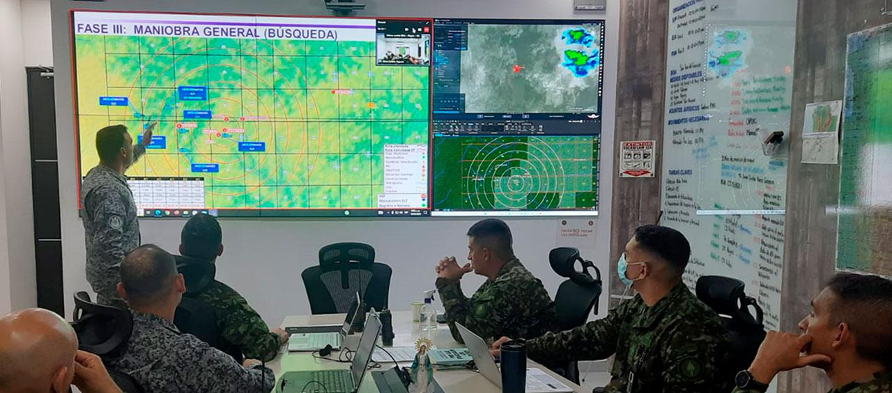 La búsqueda se ha intensificado con la llegada de nuevo personal de las Fuerzas Militares.