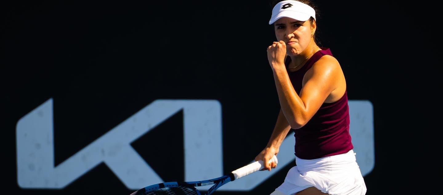 María Camila Osorio jugó por primera vez unos octavos de final de un WTA 1.000.