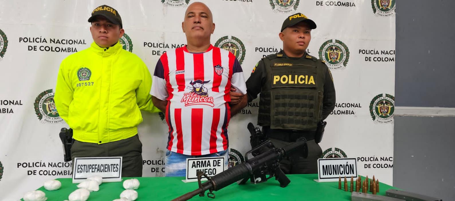Policía captura a William Ulloque Zabaleta