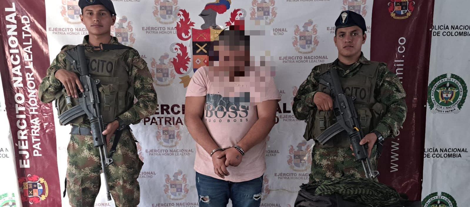 El Ejército mostró al único capturado por el secuestro de seis personas en Meta.