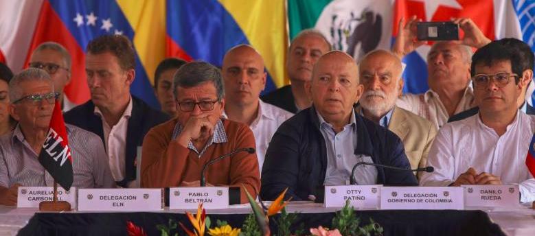 La mesa de negociación entre el Gobierno y el ELN había sido instalada en La Habana. 