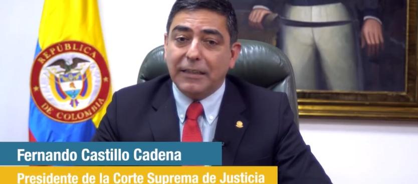 Fernando Castillo, presidente de la Corte Suprema de Justicia