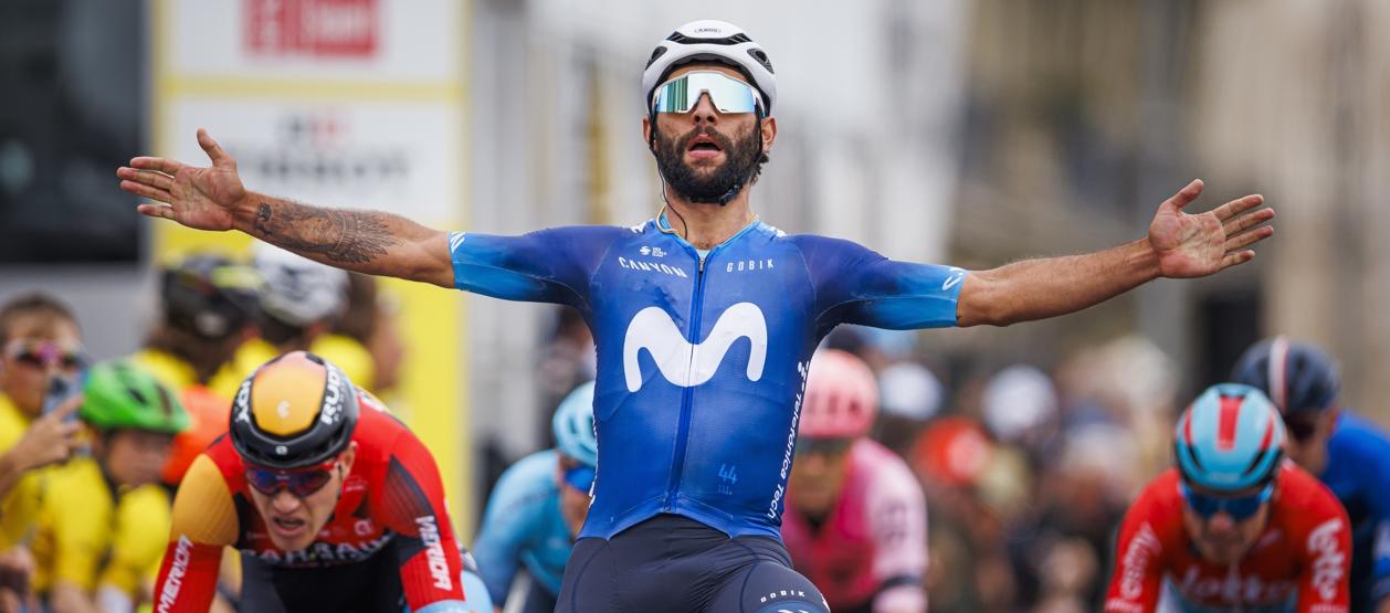 Fernando Gaviria ganó el domingo la última etapa del Tour de Romandía. 