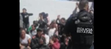 Algunos de los 113 migrantes rescatados en México, en frontera con EE.UU.