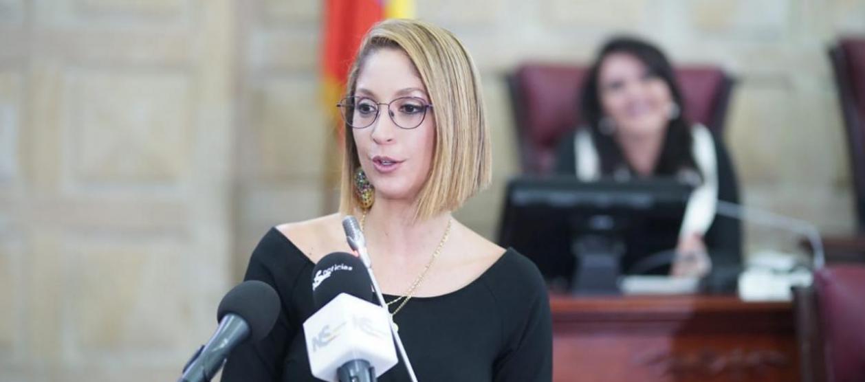 La Representante a la Cámara, Jennifer Arias.