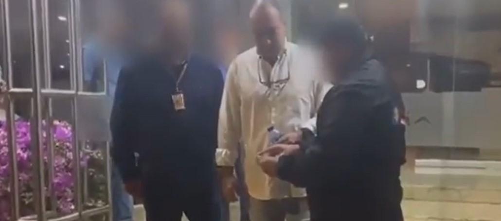 Exmagistrado Jorge Pretelt Chaljub, condenado por corrupción, el día de su captura en Montería.