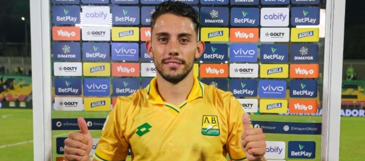 Gonzalo Lencina marcó nueve goles con el Bucaramanga. 