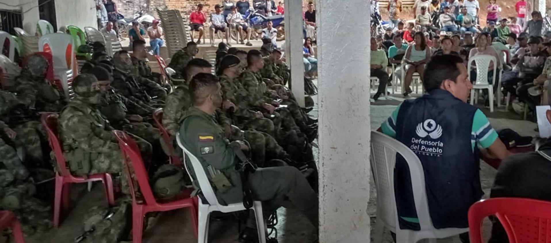 La misión humanitaria encabezada por la Defensoria del Pueblo