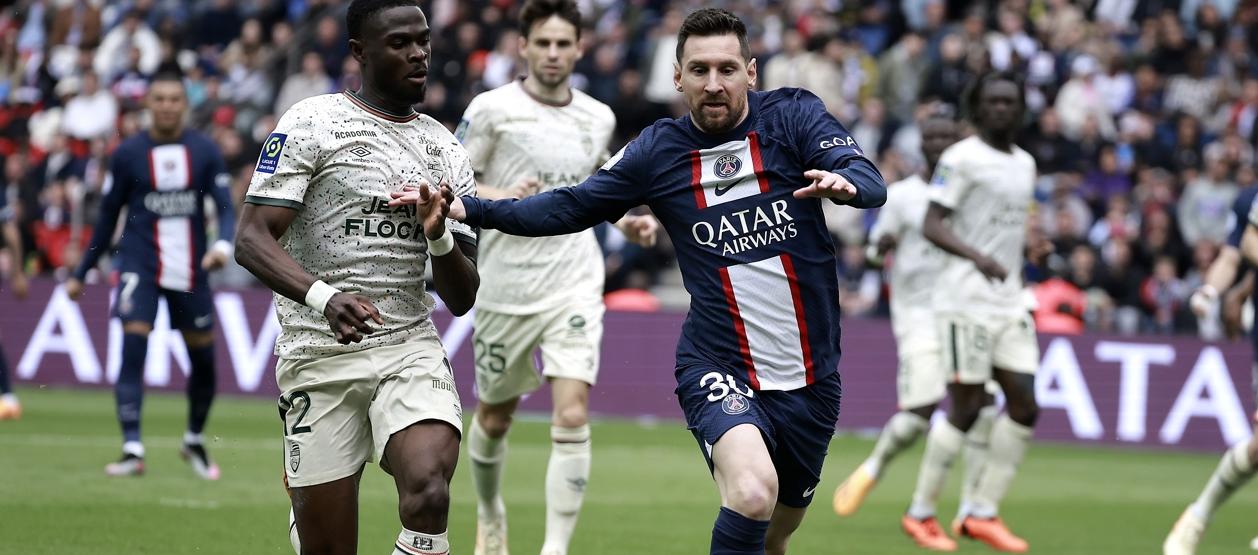 Lionel Messi viajó a Arabia Saudí tras el partido contra el Lorient.