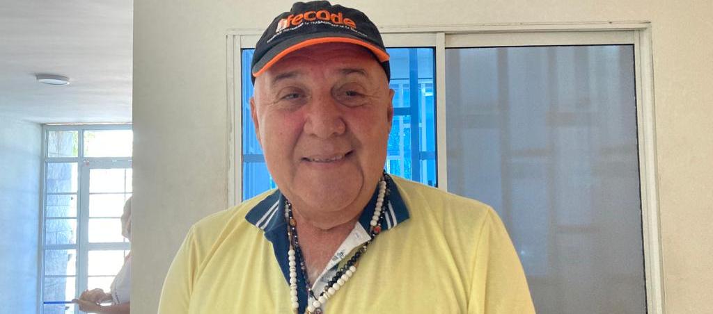 El representante sindical Luis Grimaldo Mejía.