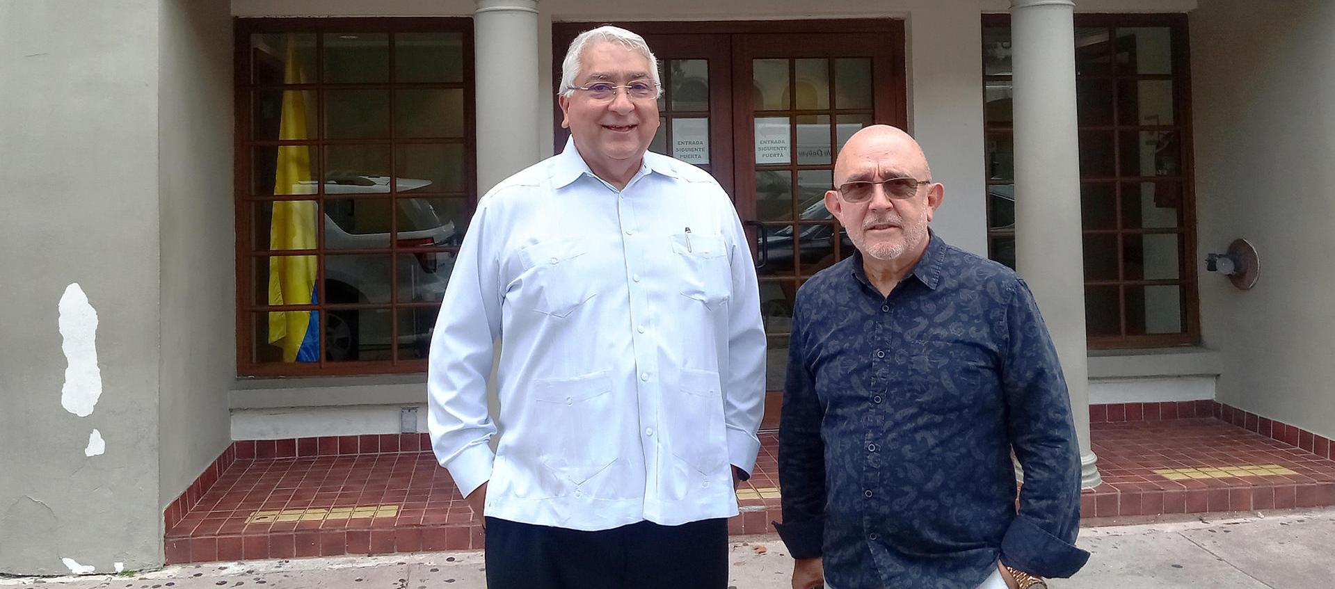 Jaime Flórez y Fabio Andrade.