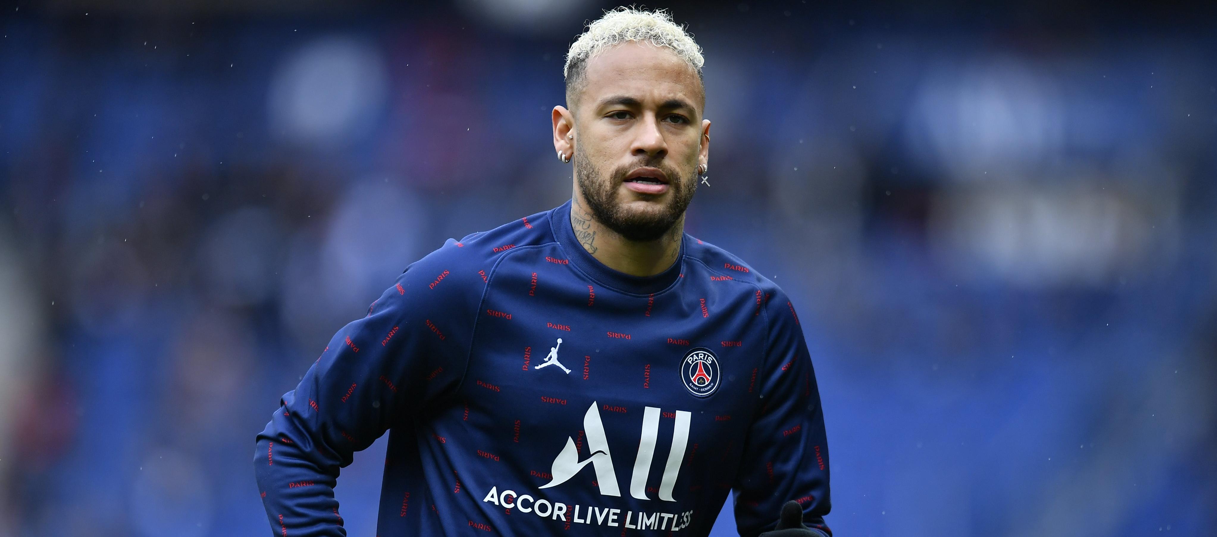 Neymar, delantero brasileño del París Saint Germain. 