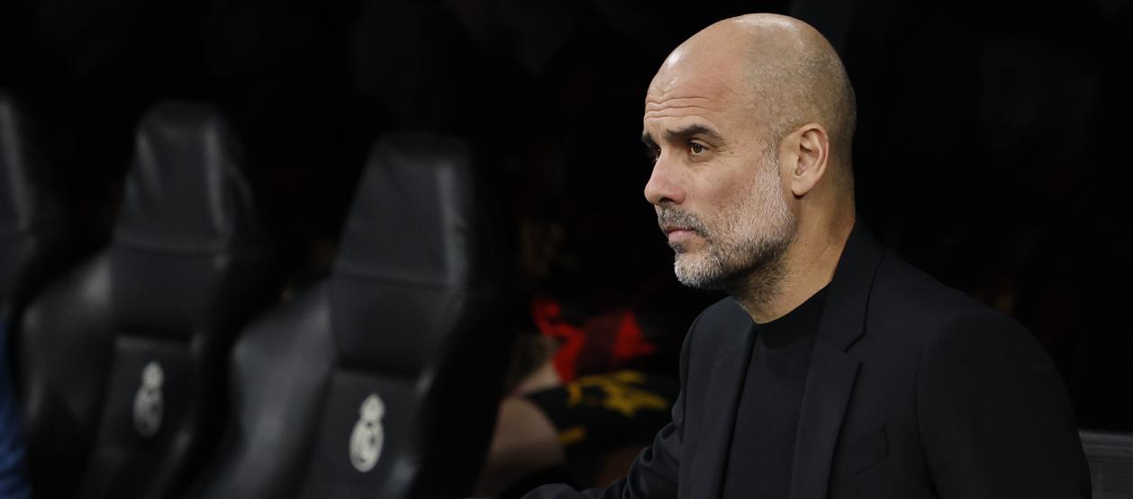 Pep Guardiola, entrenador del Manchester City.