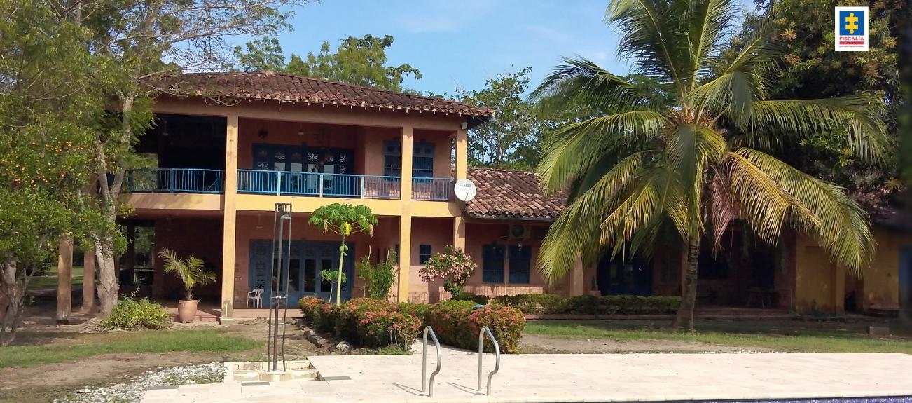 La hacienda Guadalupe que pertenecería a alias 'Macaco'