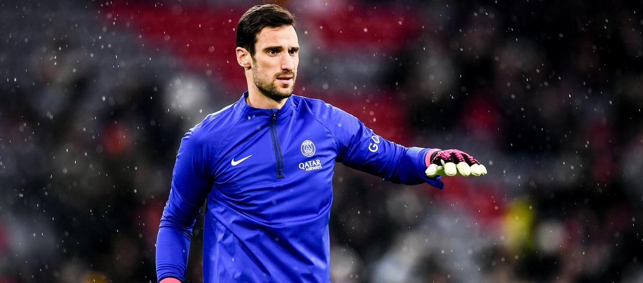 Sergio Rico, portero suplente del París Saint Germain.