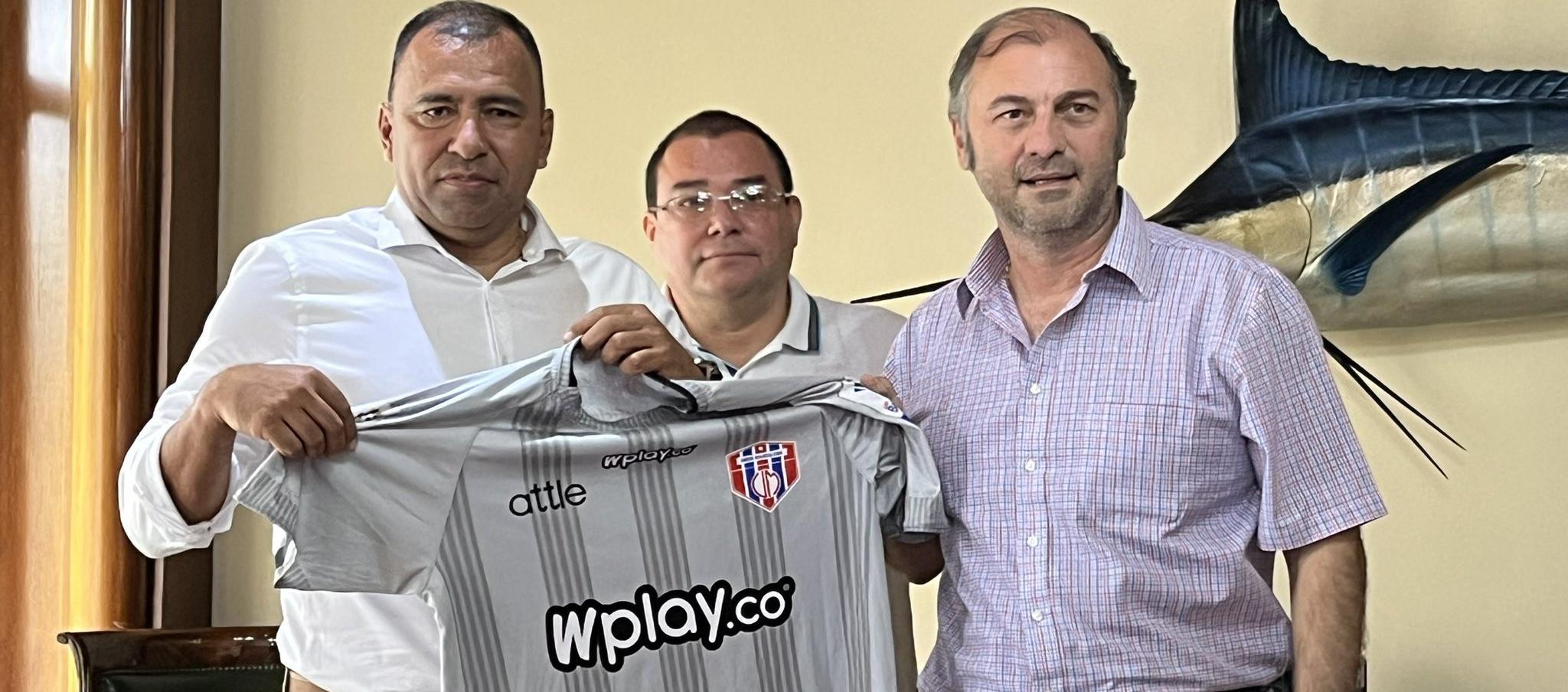 Harold Rivera fue presentado este sábado como nuevo entrenador del Unión Magdalena.